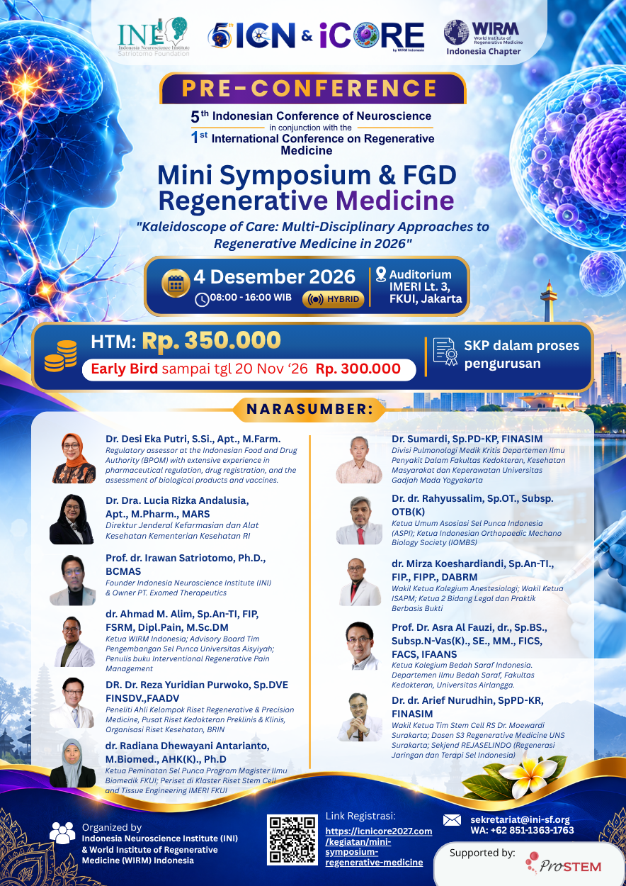 Mini Symposium Regenerative Medicine